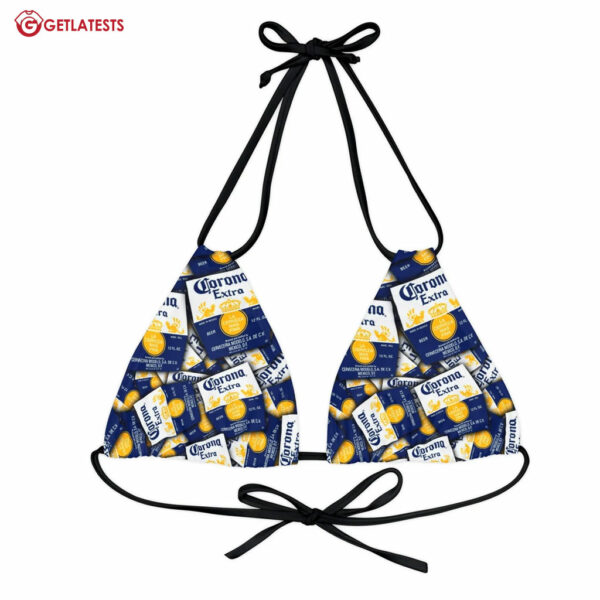 Corona Extra Beer Women's Strappy Bikini Set (3)