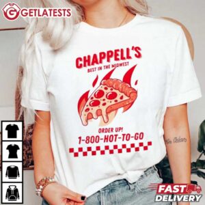 Chappell Roan Best in the Midwest Hot to Go! Pizza T Shirt (3)