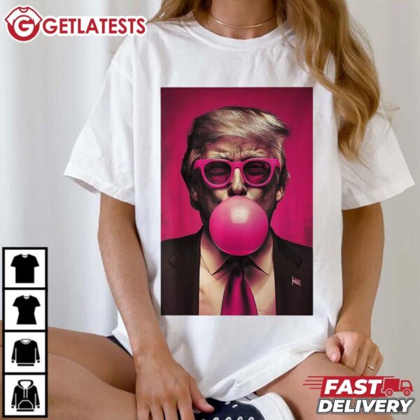 Trump Pink Bubblegum T Shirt (2)