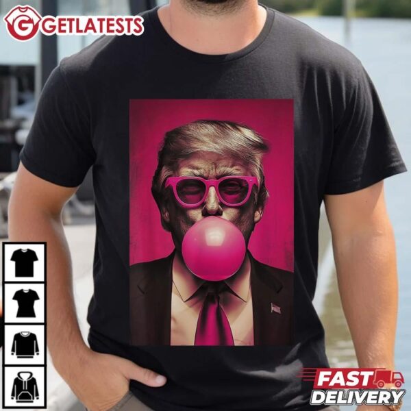 Trump Pink Bubblegum T Shirt (3)