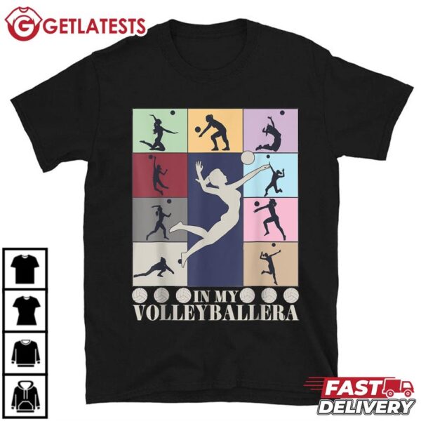 In My Volleyball Era Retro Game Day T Shirt (1)