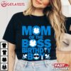 Mom of the Boss Birthday Boy Baby Party T Shirt (1)