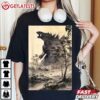 Japanese Art Legendary Rare Kaiju Calligraphy T Shirt (3)