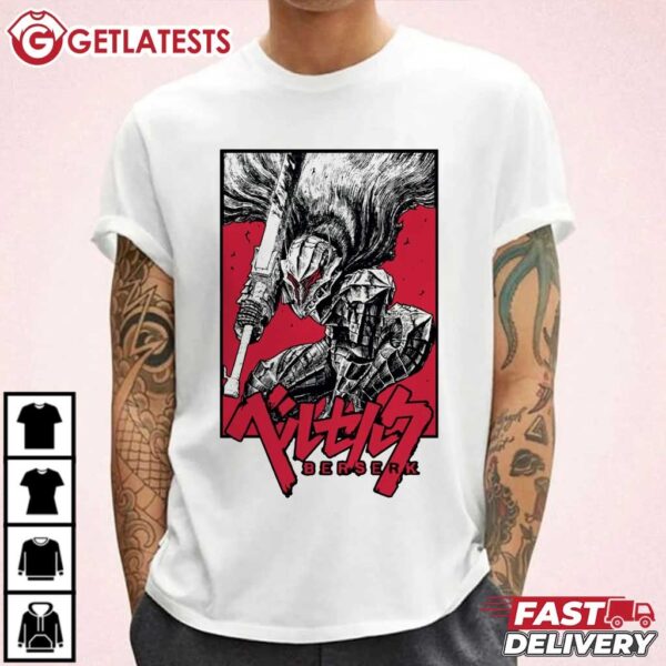 Berserk Badass Demon Mode Anime T Shirt (2)