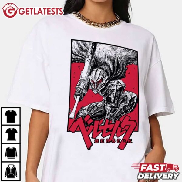 Berserk Badass Demon Mode Anime T Shirt (3)