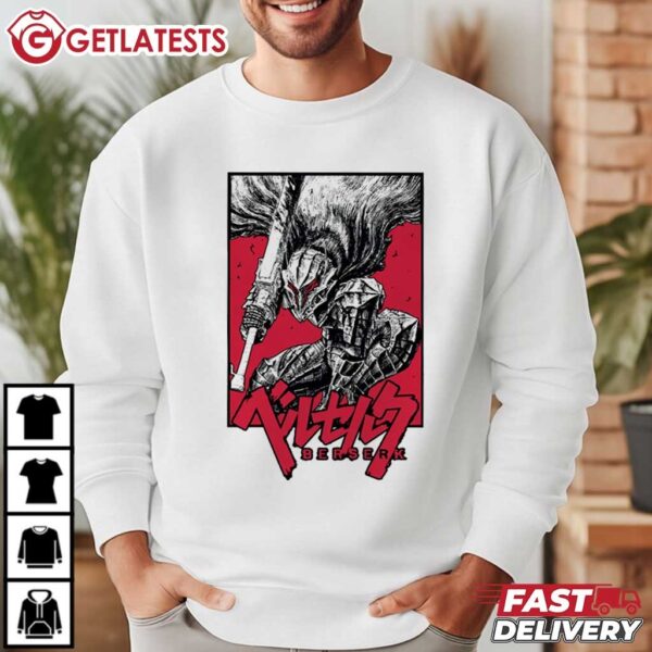 Berserk Badass Demon Mode Anime T Shirt (4)