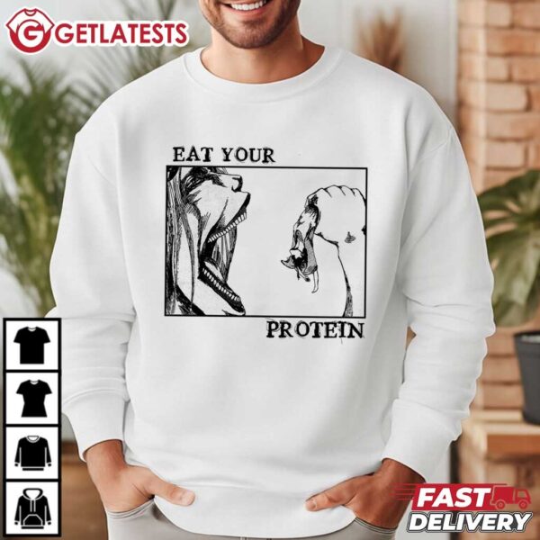 Eat Your Protein Attack On Titan T Shirt (4)