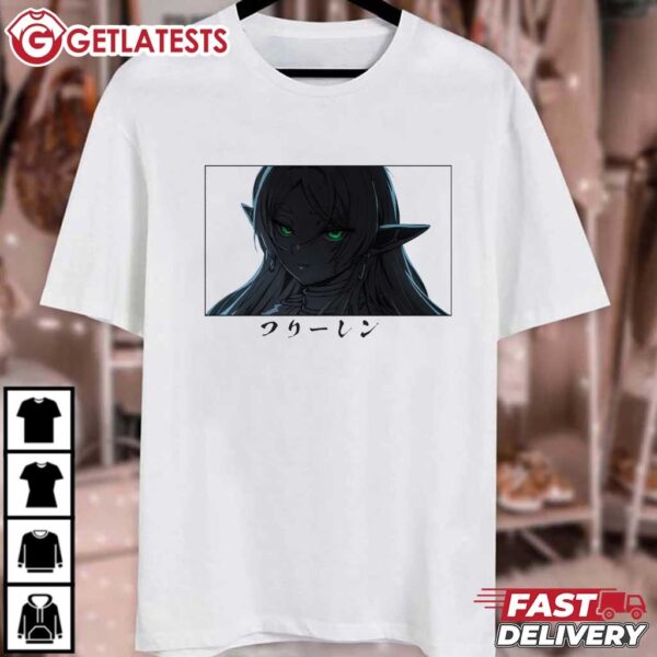 Frieren Beyond Journey's End Anime T Shirt (1)