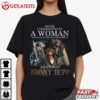 Johnny Depp Never Underestimate A Woman who is Caribbean Fan T Shirt (5)