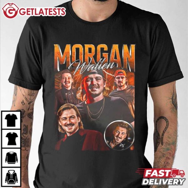 Morgan Wallen 90s Vintage T Shirt (3)