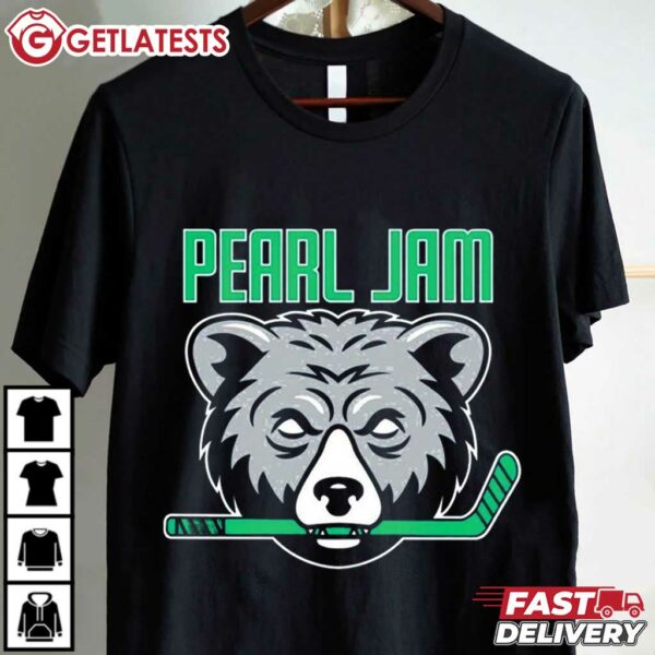 Pearl Jam Vancouver Canucks Hockey T Shirt (1)