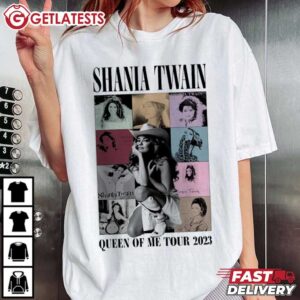 Shania Twain Queen of Me Tour 2023 T Shirt (2)