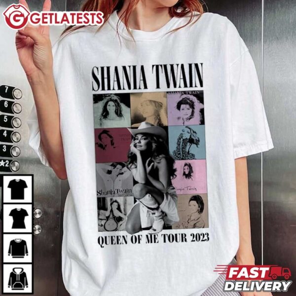 Shania Twain Queen of Me Tour 2023 T Shirt (2)