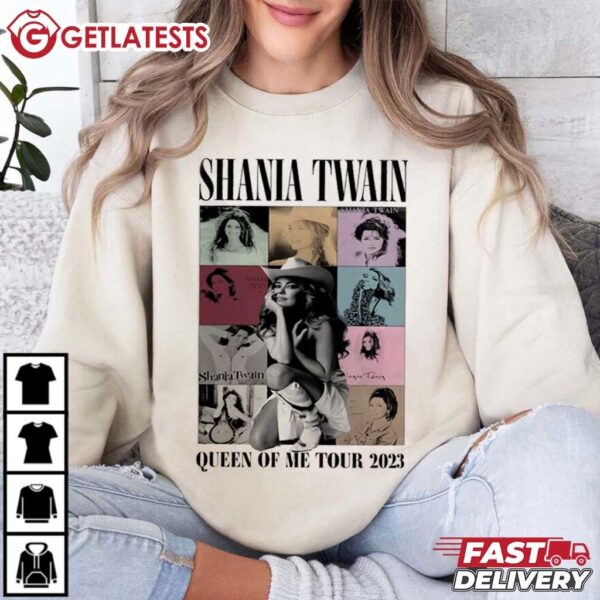 Shania Twain Queen of Me Tour 2023 T Shirt (3)