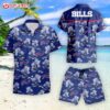 Buffalo Bills Logo Summer Hawaiian Shirt And Shorts