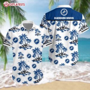 Blackburn Rovers FC Hawaiian Shirt