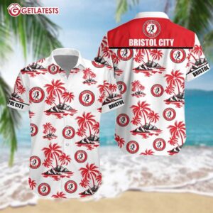 Bristol City FC Hawaiian Shirt
