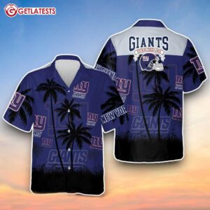 New York Giants Hawaiian Shirt