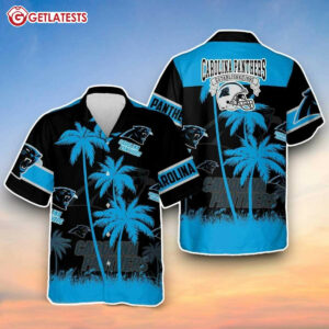 Carolina Panthers NFL Blue Summer Hawaiian Shirt
