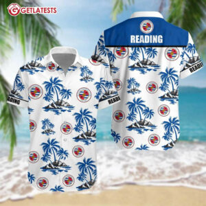 Reading Football Club EPL Palm Tree Island Hawaiian Shirt