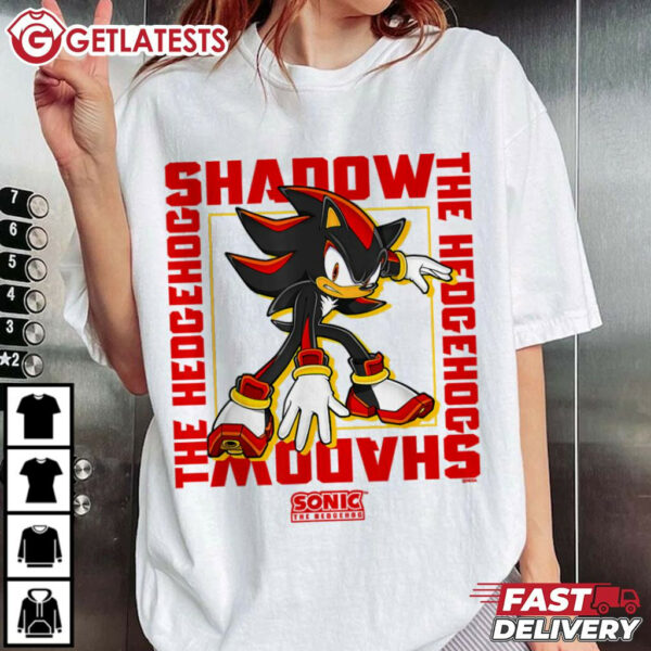 Sonic Shadow The Hedgehog T Shirt