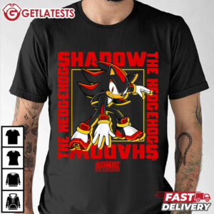 Sonic Shadow The Hedgehog T Shirt