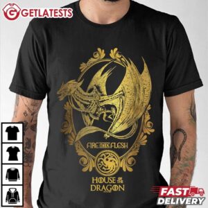 Sunfyre Dragon Fire Made Flesh House of the Dragon T Shirt (2)