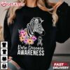 Rare Disease Awareness Zebra Rare Disease Warrior T Shirt (2)