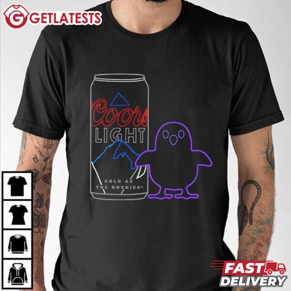 Coors Light x Cito Cold as the Rockies T Shirt (1)