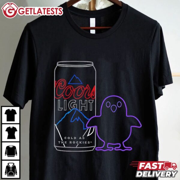 Coors Light x Cito Cold as the Rockies T Shirt (4)