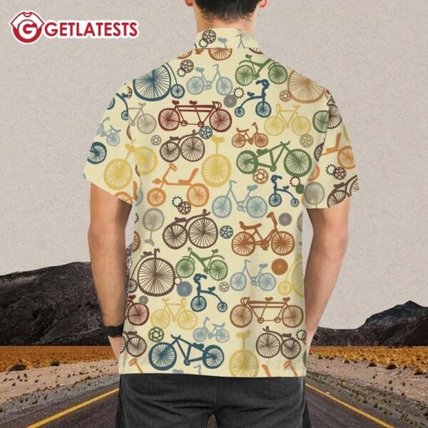 Cycling Vintage Biker Hawaiian Shirt (2)