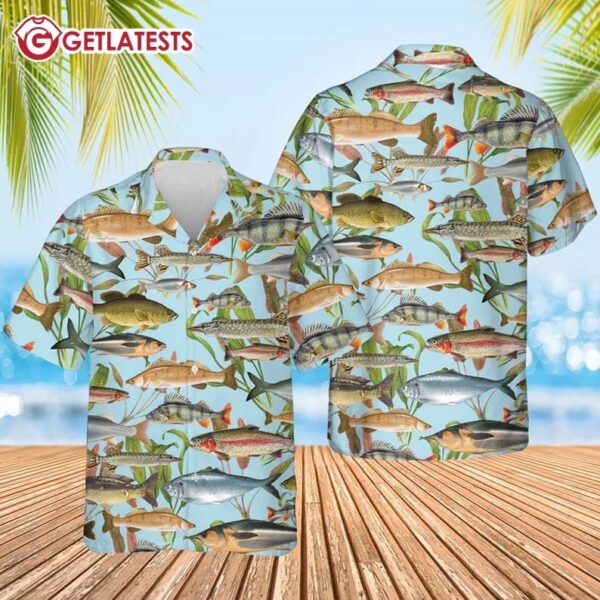 Fish Fishing Lover Hawaiian Shirt