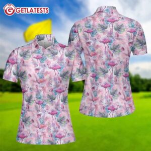 Flamingo Women Polo Shirt