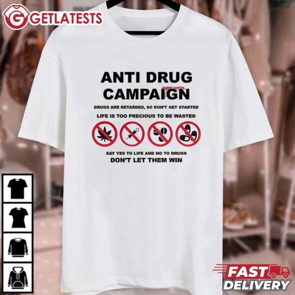 Anti Drug Campaign Dont Let them Win 2024 T Shirt (1)