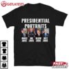 Presidential Portraits Trump More Jobs Obama No Jobs Biden Nut Jobs T Shirt (1)