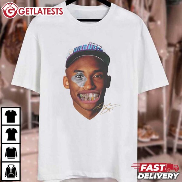 Kobe Bryant Charlotte Hornets NBA Star T Shirt (2)