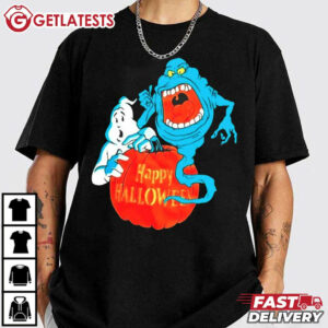 Ghostbusters Hook And Ladder 8 Happy Halloween T Shirt (3)