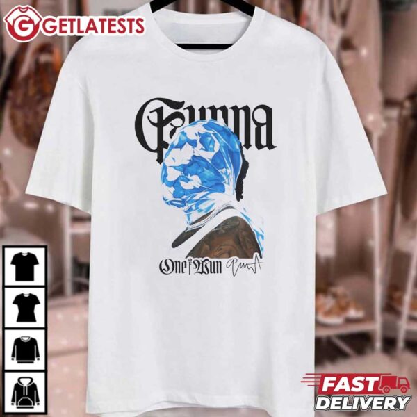 Gunna One of Wun Graphic T Shirt (1)