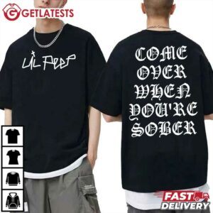 Lil Peep Come Over when You're Sober T Shirt (2)