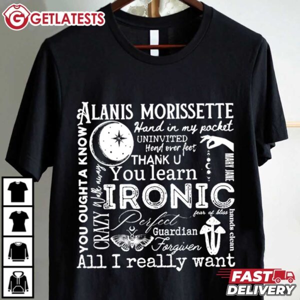 Alanis Morissette Merch The Triple Moon Tour 2024 T Shirt (1)