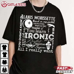 Alanis Morissette Merch The Triple Moon Tour 2024 T Shirt (4)