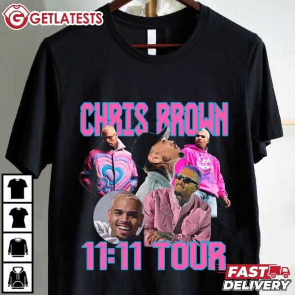 Chris Brown 2024 Concert Merch T Shirt (1)