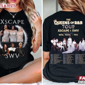 SWV And Xscape Queen of RNB Tour 2024 T Shirt (2)