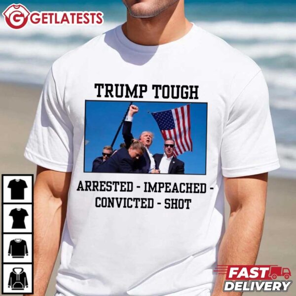 Trump Tough Trump Supporters MAGA T Shirt (2)