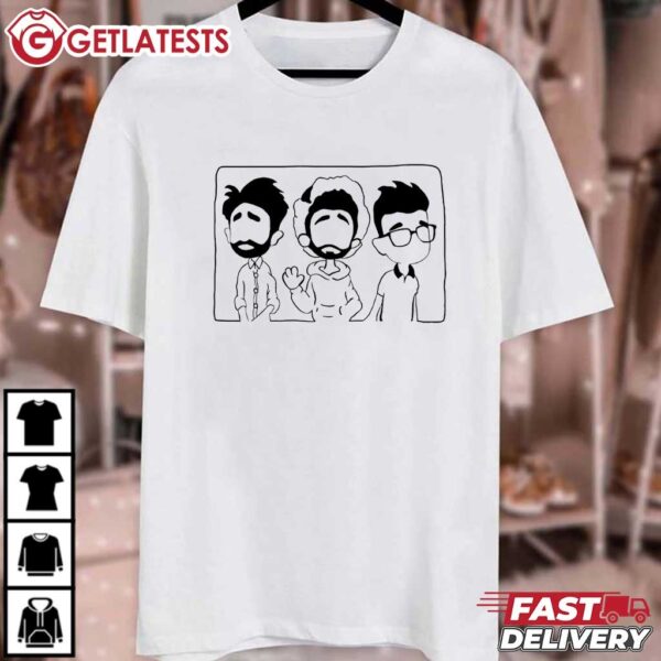 AJR Band Members Chibi T Shirt (3)