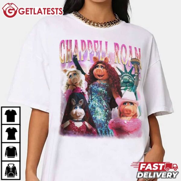 Chappell Roan x Miss Piggy The Muppet T Shirt (2)