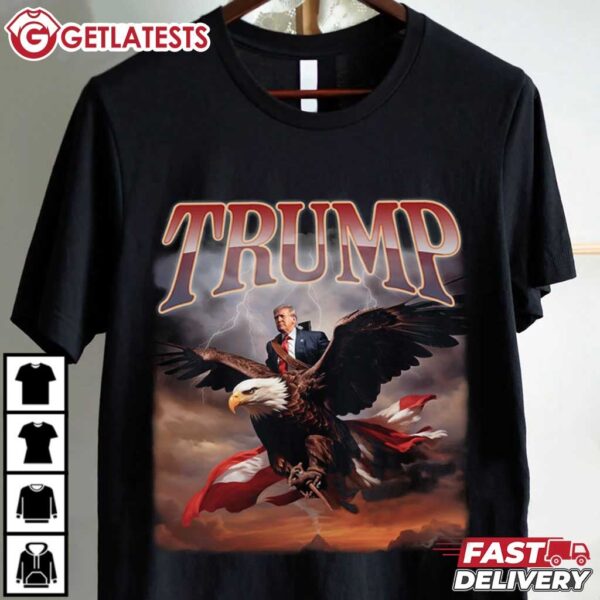 Donald Trump Eagle USA President Icon 2024 T Shirt (3)