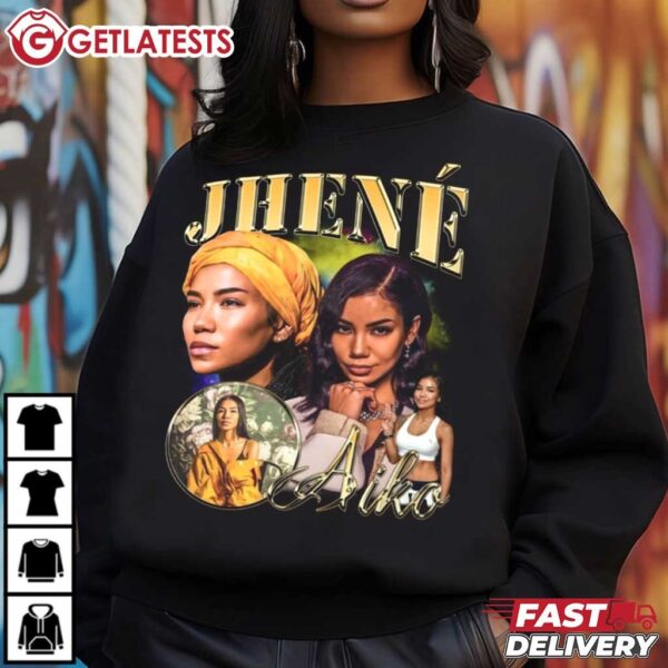 Jhene Aiko 90s Vintage T Shirt (3)