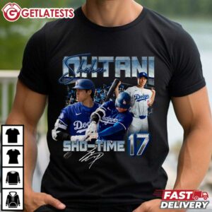 Shohei Ohtani LA 17 Los Angeles Dodgers T Shirt (1)