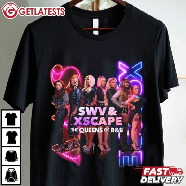 SWV And Xscape Queens of RnB T Shirt (1)